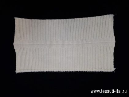 Подвяз (о) молочный 20*40см  - итальянские ткани Тессутидея арт. F-3777