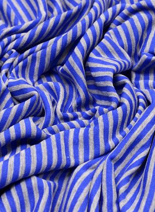 Трикотаж дабл (н) серо-голубой - в интернет-магазине тканей Тессутидея арт. 13-1347