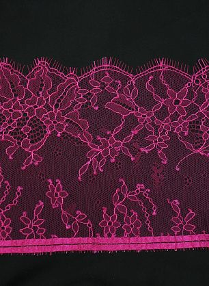 Кружево ш-13см фуксия - в интернет-магазине тканей Тессутидея арт. F-6320