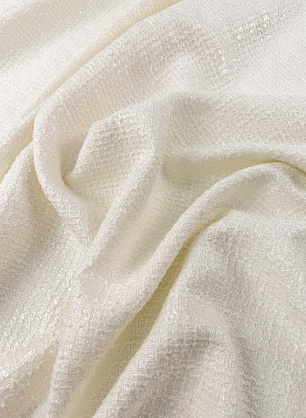 Шанель с люрексом (о) белая - в интернет-магазине тканей Тессутидея арт. 03-7538