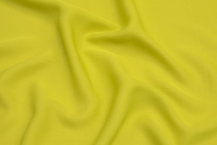 Крепдешин (о) лаймовый - итальянские ткани Тессутидея арт. 10-2121