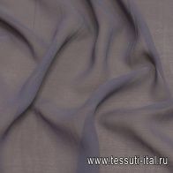 Шифон (о) серый - итальянские ткани Тессутидея арт. 10-2105