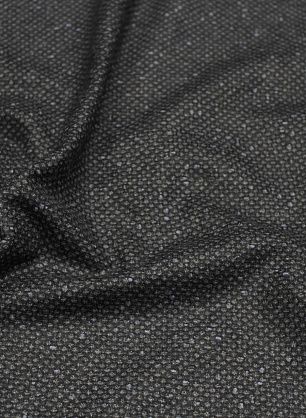 Костюмная 320 г/м (н) темно-синяя с серо-голубыми вкраплениями - в интернет-магазине тканей Тессутидея арт. 05-4457