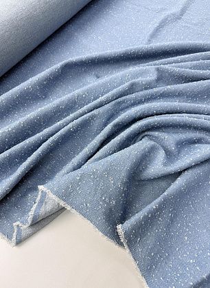 Джинса винтаж (о) голубая - в интернет-магазине тканей Тессутидея арт. 01-8028