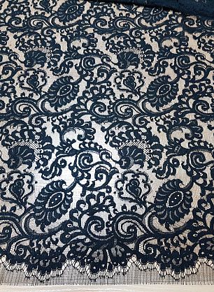 Кружево (о) черное - в интернет-магазине тканей Тессутидея арт. 03-3994