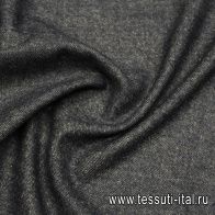 Костюмная твид двухслойная (о) синяя/коричневая - итальянские ткани Тессутидея арт. 05-4723