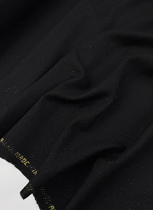 Шанель с люрексом (о) черная - в интернет-магазине тканей Тессутидея арт. 03-7541