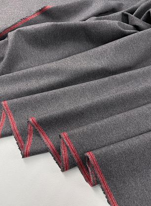 Костюмная шерсть+полиамид (о) серая - в интернет-магазине тканей Тессутидея арт. 05-5206