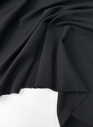 Шанель с люрексом (о) черная - в интернет-магазине тканей Тессутидея арт. 01-8015