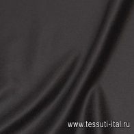 Пальтовая двухслойная (о) темно-коричневая - итальянские ткани Тессутидея арт. 09-1922