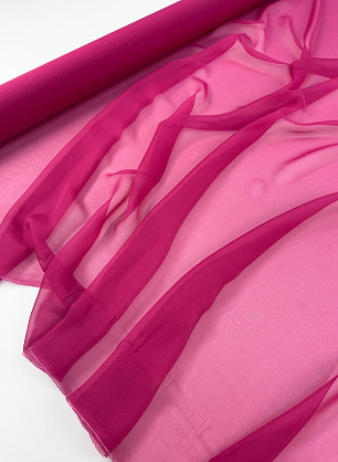 Шифон (о) малиновый - в интернет-магазине тканей Тессутидея арт. 10-4994