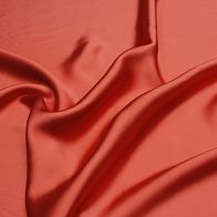 Плательная кади 130 г/м (о) темно-лососевая - итальянские ткани Тессутидея арт. 03-6868