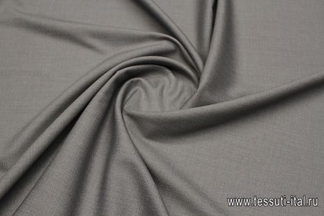 Костюмная стрейч (о) серая - итальянские ткани Тессутидея арт. 05-4663