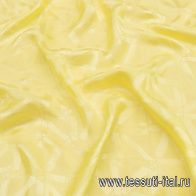Шелк жаккард (о) ярко-желтый - итальянские ткани Тессутидея арт. 10-2760
