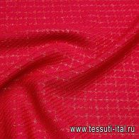 Шанель с люрексом (н) ярко-розовая - итальянские ткани Тессутидея арт. 03-7054