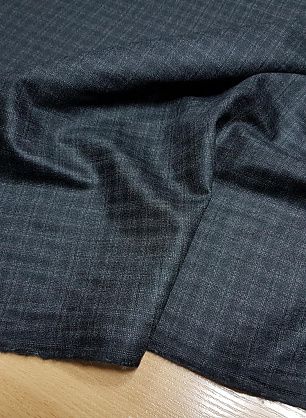 Костюмная клетка (н) черно-серая - в интернет-магазине тканей Тессутидея арт. 05-2440