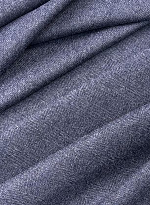 Костюмная дабл кашемир двухслойная (о) серо-синяя меланж - в интернет-магазине тканей Тессутидея арт. 05-5192