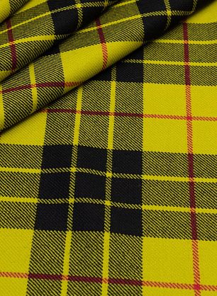 Костюмная (н) черно-желто-красная клетка - в интернет-магазине тканей Тессутидея арт. 05-3343