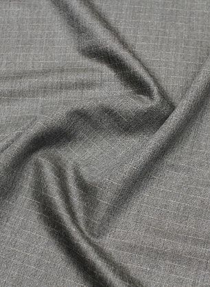 Костюмная (н) серо-коричневая клетка - в интернет-магазине тканей Тессутидея арт. 05-4675