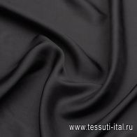 Подкладочная купра (о) черная - итальянские ткани Тессутидея арт. 08-1342
