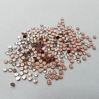 Стразы Swarovski белые - итальянские ткани Тессутидея арт. F-2842