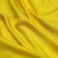 Шелк шантунг (о) ярко-желтый - итальянские ткани Тессутидея арт. 10-4438