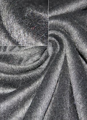 Пальтовая Альпака (о) черная - в интернет-магазине тканей Тессутидея арт. 09-0841