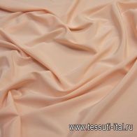 Крепдешин стрейч (о) персиковый - итальянские ткани Тессутидея арт. 10-0985