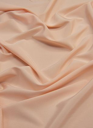 Крепдешин стрейч (о) персиковый - в интернет-магазине тканей Тессутидея арт. 10-0985