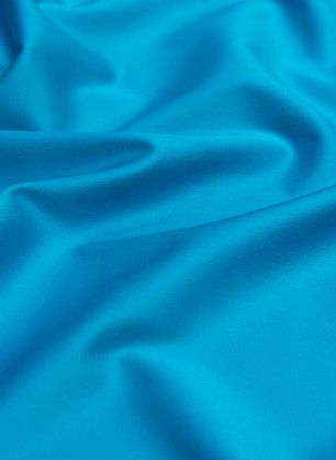Хлопок сатин стрейч (о) ярко-голубой - в интернет-магазине тканей Тессутидея арт. 01-5780
