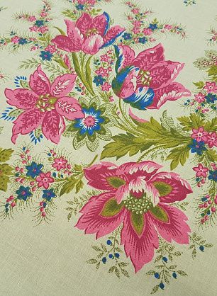 Плательная купон (0,9м) (н) цветочный орнамент на светло-желтом - в интернет-магазине тканей Тессутидея арт. 01-4151