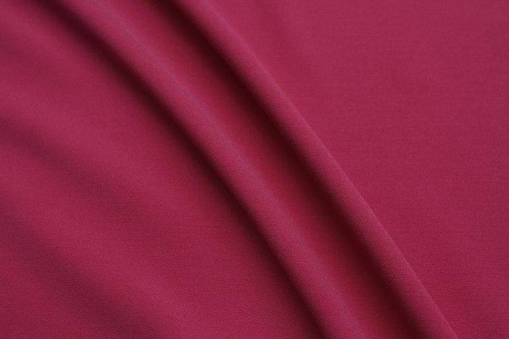Плательная кади (о) фуксия - итальянские ткани Тессутидея арт. 03-7419