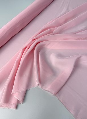 Крепдешин (о) розовый - в интернет-магазине тканей Тессутидея арт. 10-4692