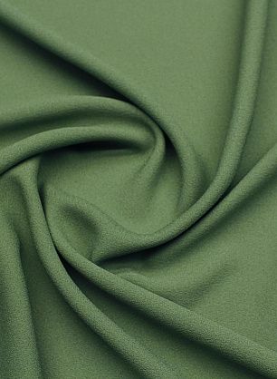 Крепжоржет (о) светло-зеленый - в интернет-магазине тканей Тессутидея арт. 10-3984