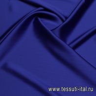 Шелк атлас стрейч (о) электрик - итальянские ткани Тессутидея арт. 10-3506
