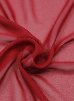 Шифон (о) бордовый - в интернет-магазине тканей Тессутидея арт. 10-3998