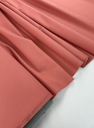 Костюмная шерсть (о) лососевая - в интернет-магазине тканей Тессутидея арт. 05-5167