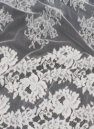 Кружевное полотно (о) белое - в интернет-магазине тканей Тессутидея арт. 03-6915
