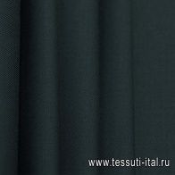 Костюмная стрейч (о) темно-зеленая - итальянские ткани Тессутидея арт. 05-3894