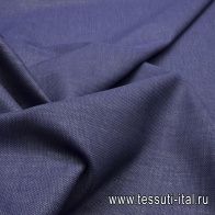 Костюмная (н) темно-синяя с белыми вкраплениями - итальянские ткани Тессутидея арт. 01-4742