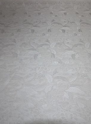 Органза фактурная (о) растительный орнамент на айвори ARMANI - в интернет-магазине тканей Тессутидея арт. 02-5468