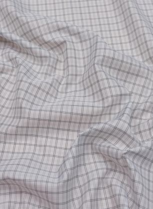 Подкладочная (н) бело-черная клетка - в интернет-магазине тканей Тессутидея арт. 07-1415