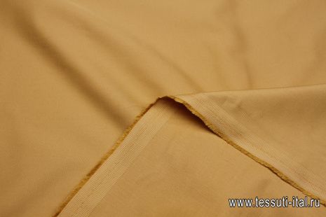 Хлопок стрейч (о) песочный - итальянские ткани Тессутидея арт. 01-7489