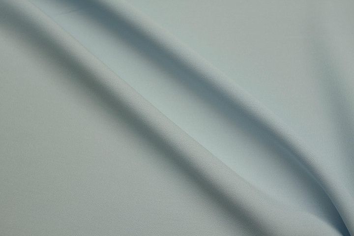 Плательная вискоза стрейч (о) светло-голубая - итальянские ткани Тессутидея арт. 04-1805