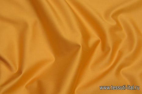 Хлопок костюмный стрейч (о) оранжевый - итальянские ткани Тессутидея арт. 01-6607