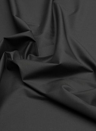 Сорочечная поплин стрейч (о) темно-синяя - в интернет-магазине тканей Тессутидея арт. 01-7185