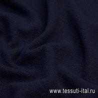 Пальтовая лоден (о) темно-синяя с люрексом - итальянские ткани Тессутидея арт. 09-1788