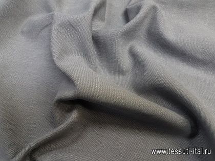 Хлопок для тренча (о) серый меланж - итальянские ткани Тессутидея арт. 01-6479