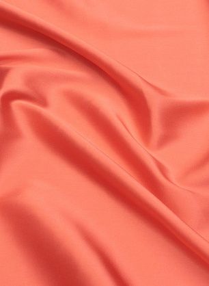 Шелк атлас стрейч (о) лососевый - в интернет-магазине тканей Тессутидея арт. 10-2735