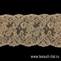 Кружево (о) персиковое ш-25см Solstiss - итальянские ткани Тессутидея арт. 03-5030